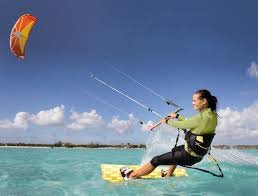 Kitesurfing